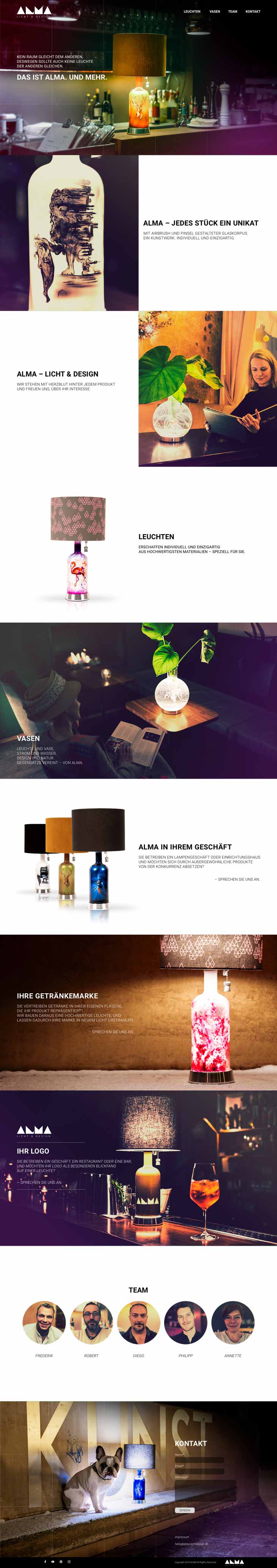 alma-lichtdesign-website-design