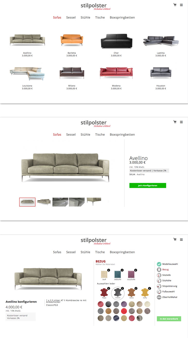 stilpolster-webdesign-configurator