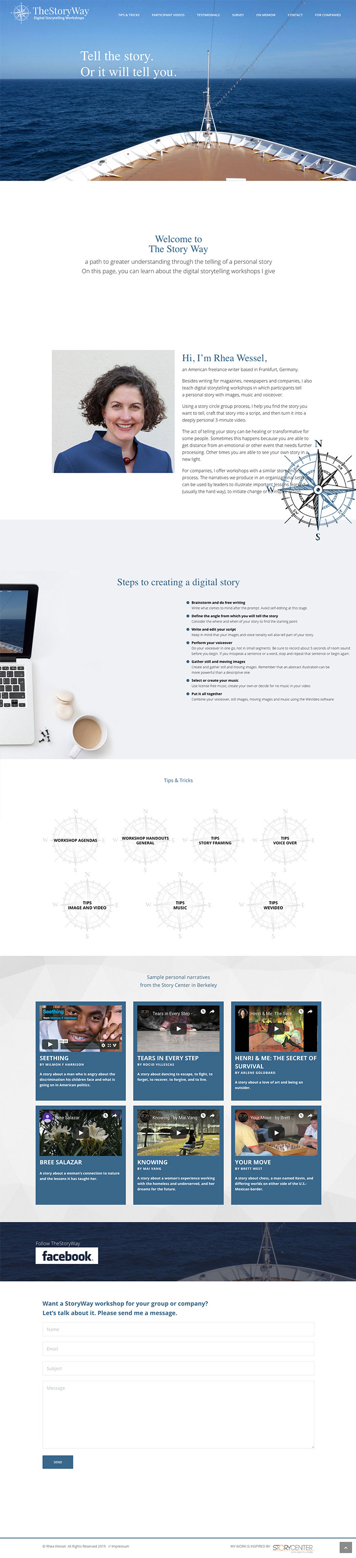 thestoryway-website-design